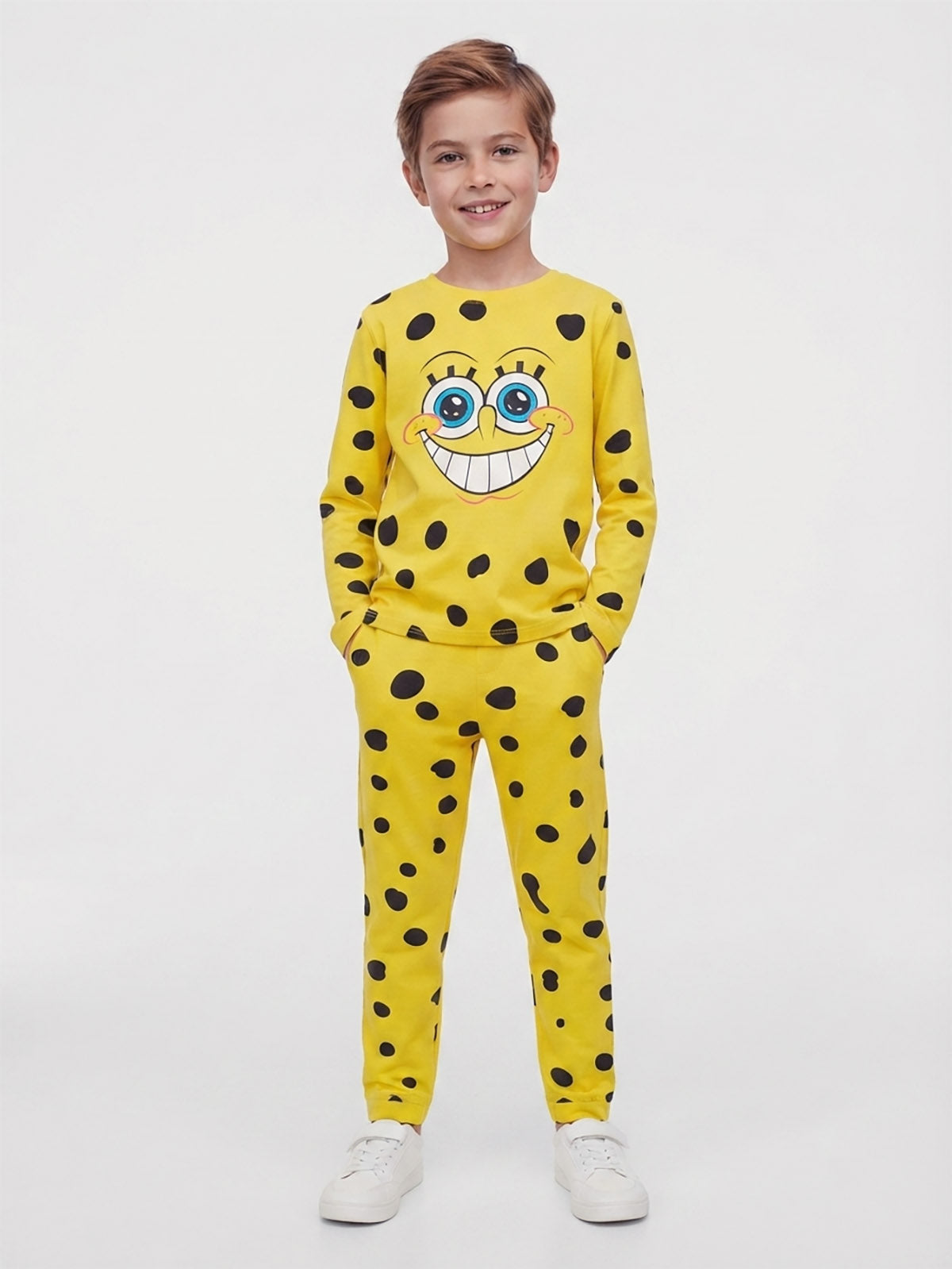 Boys Printed Pyjama Set