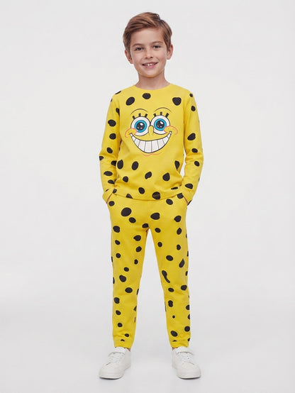 Boys Printed Pyjama Set