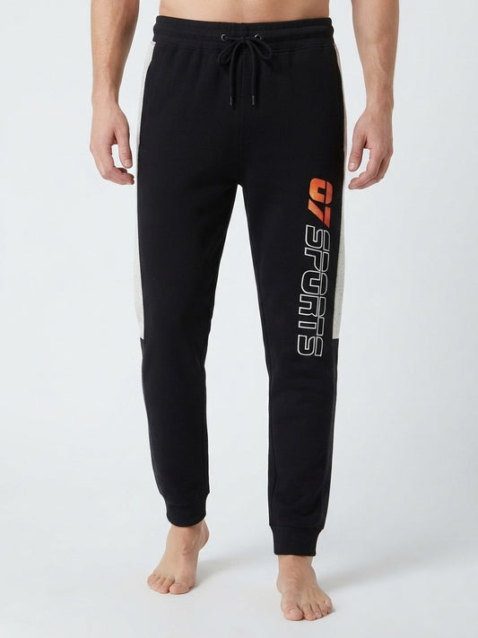 Mens Printed French Terry Jogger