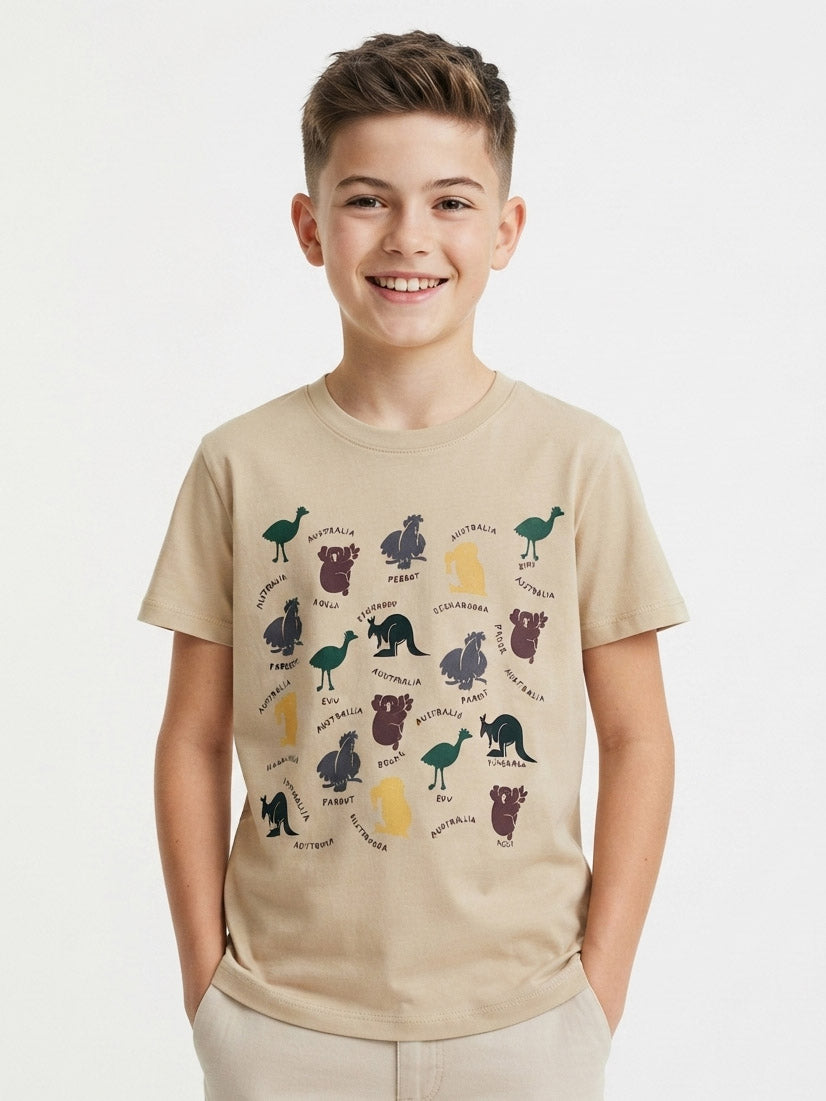 Boys Printed T Shirt