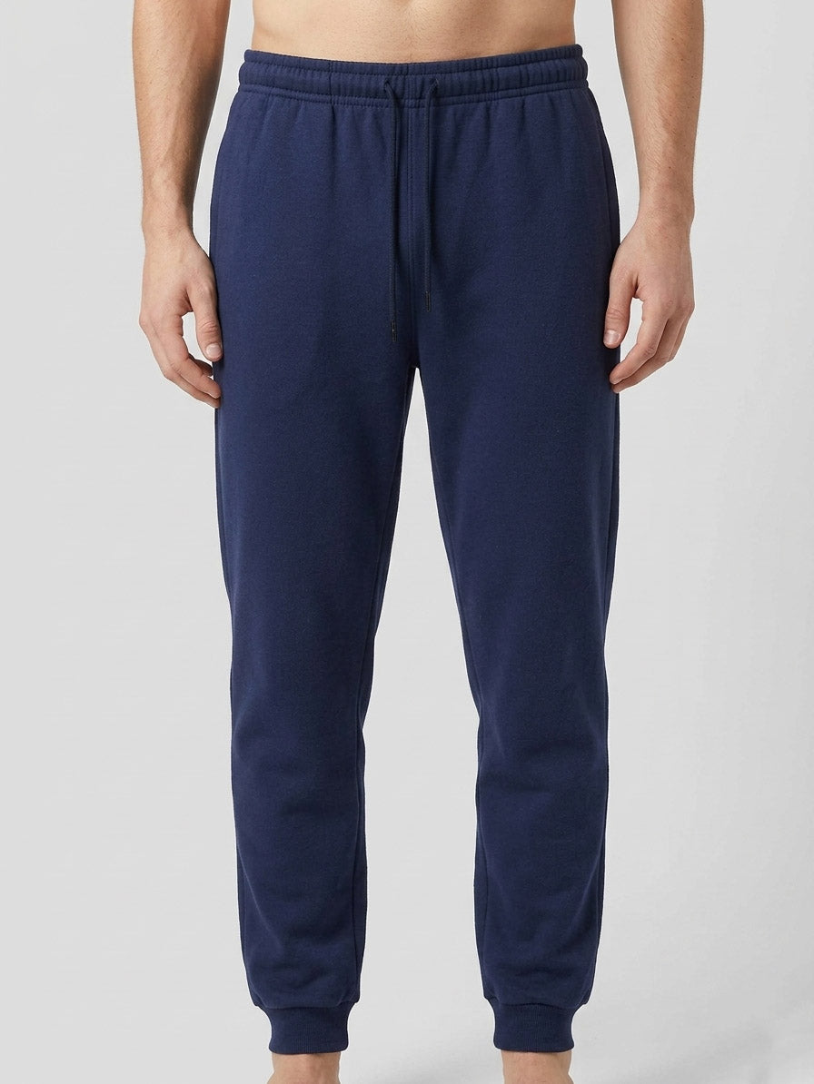 Mens Brushed Fleece Jogger Navy