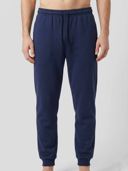 Mens Brushed Fleece Jogger Navy