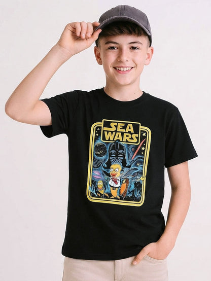 Boys Printed T Shirt
