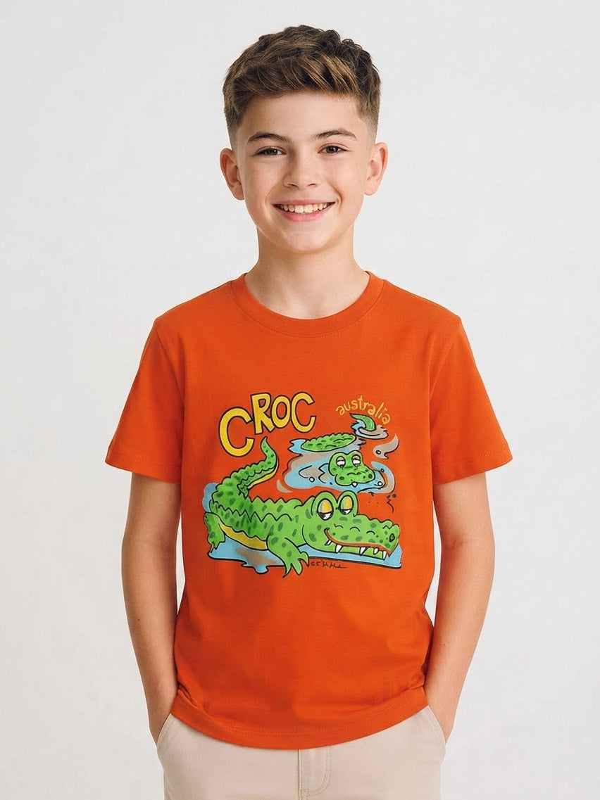 Boys Printed T Shirt