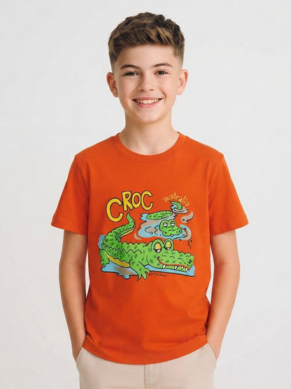 Boys Printed T Shirt