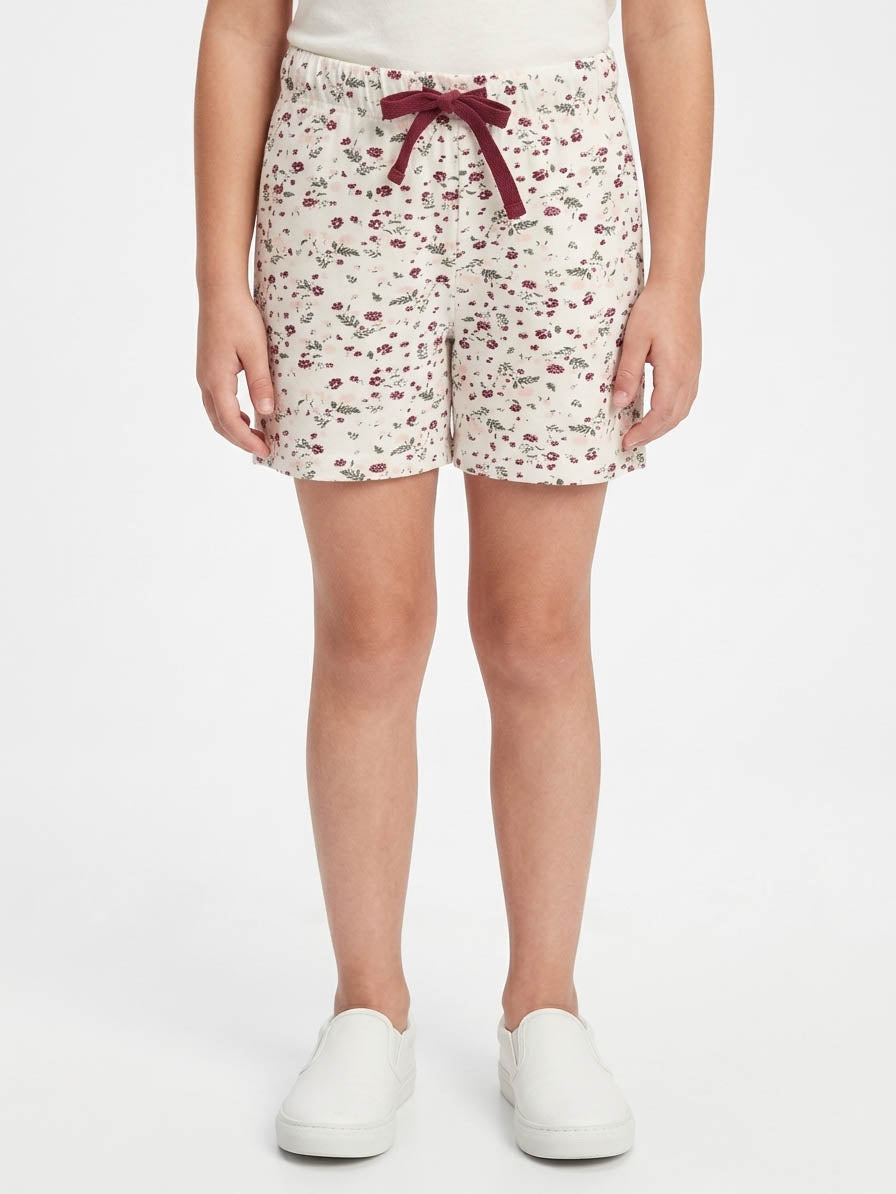 Girls Stretch Knit Shorts