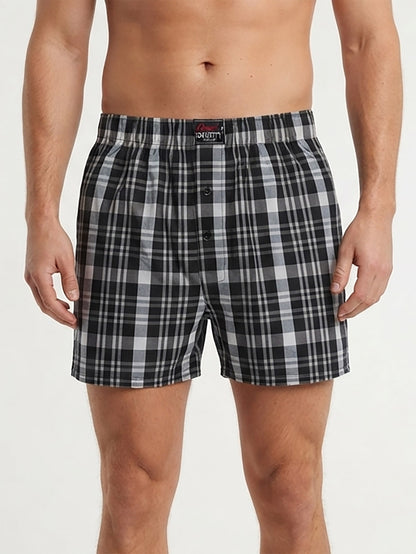 Mens Woven Boxer Shorts
