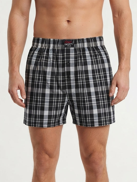 Mens Woven Boxer Shorts