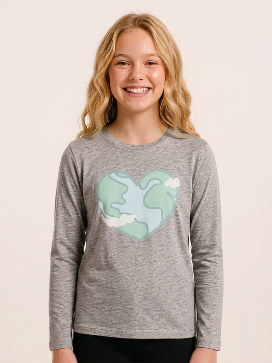 Girls Long Sleeve T Shirt