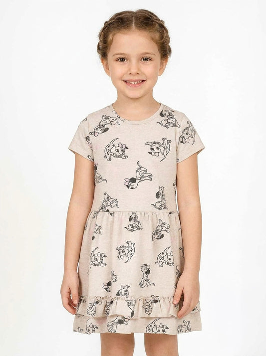 Girls Printed Dress