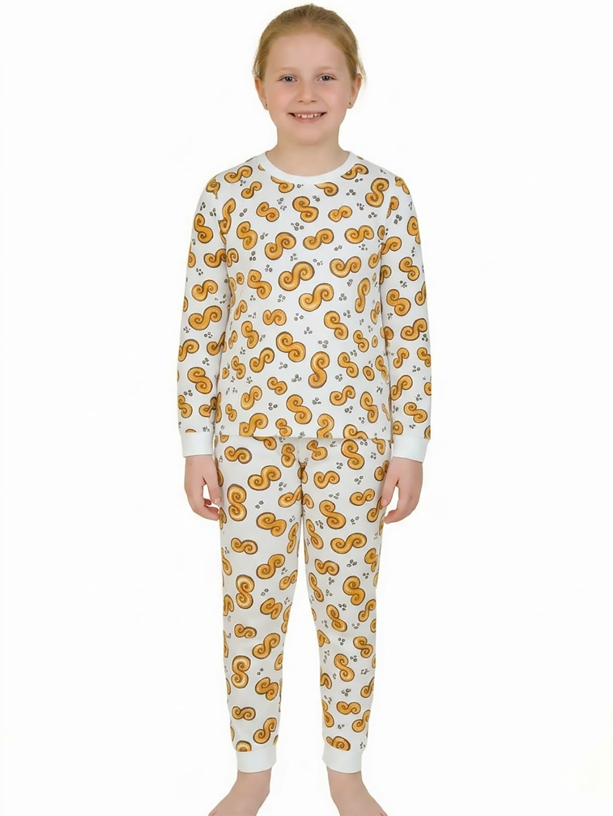 Girls Printed Pyjama Set