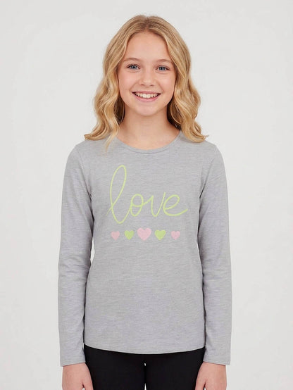 Girls Long Sleeve T Shirt