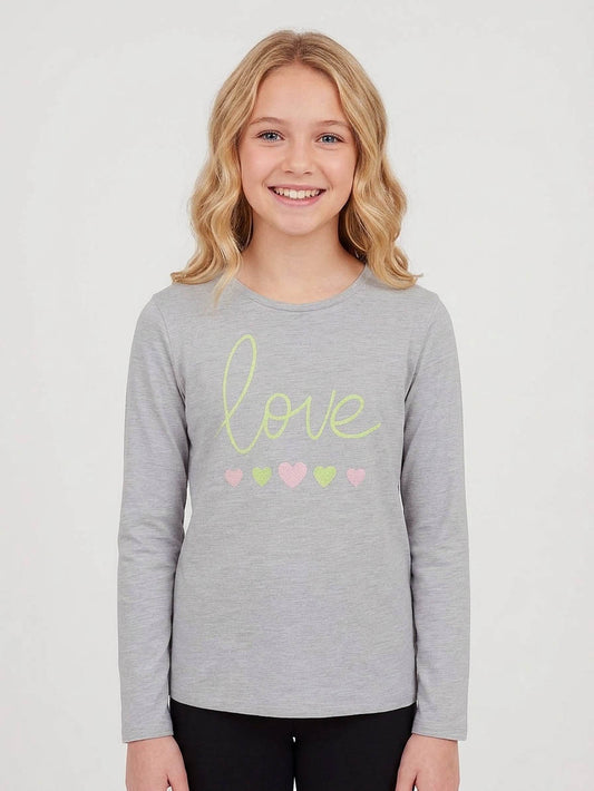 Girls Long Sleeve T Shirt