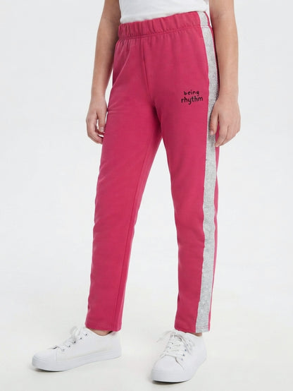 Girls French Terry Winter Pant Fuchsia