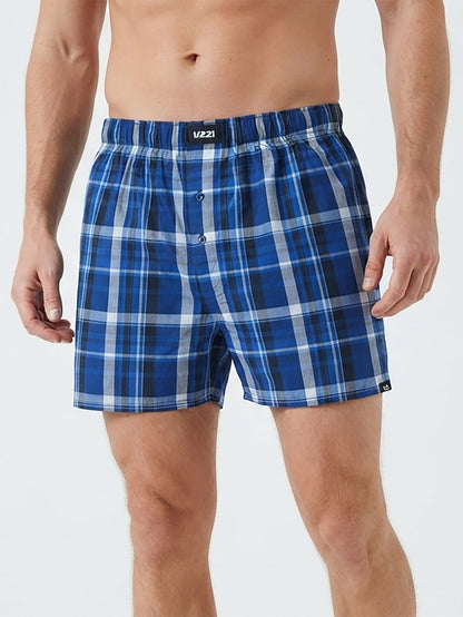 Mens Woven Boxer Shorts