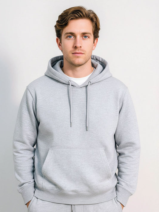 Mens Oversize Fit Hooded Sweatshirt