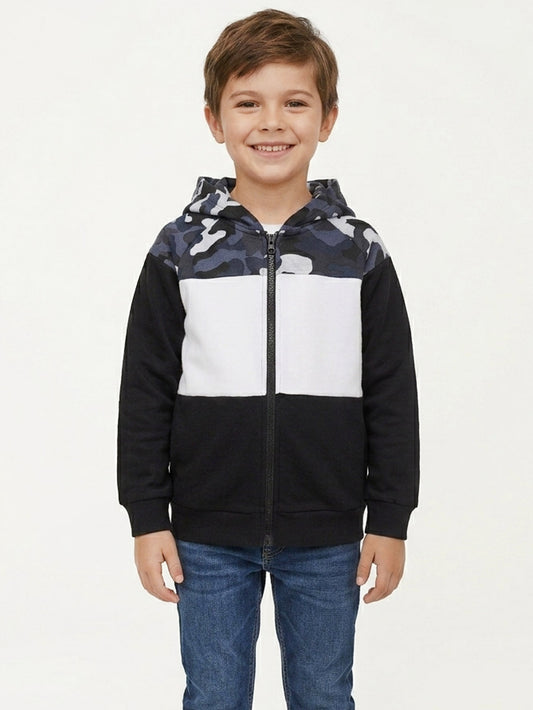 Boys Full Zipper Sweatshirt
