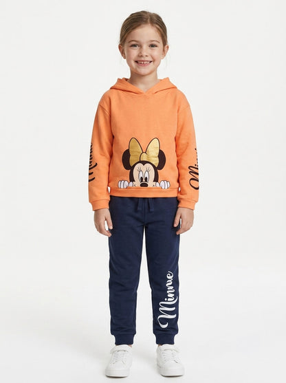 Girls Printed Jogging Set