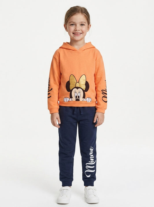 Girls Printed Jogging Set