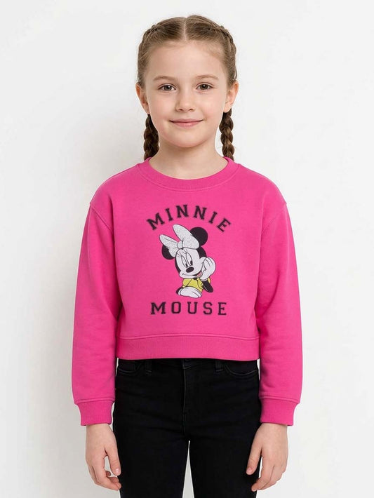 Girls Cropped Sweatshirt