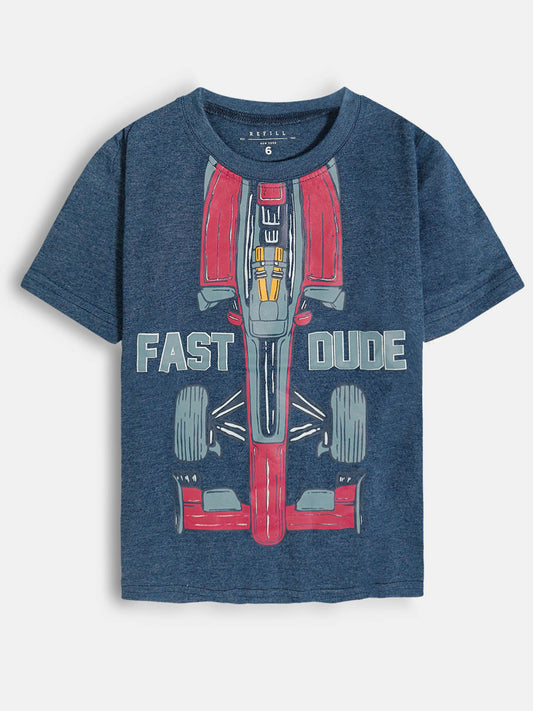 Boys Printed T Shirt