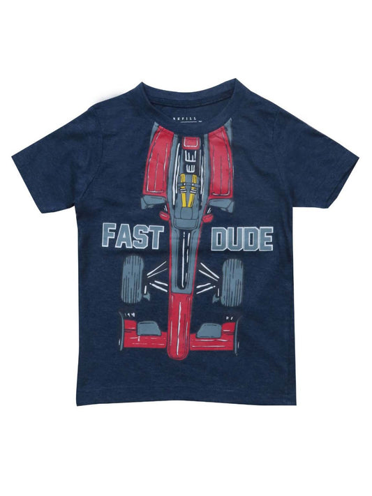 Boys Printed T Shirt