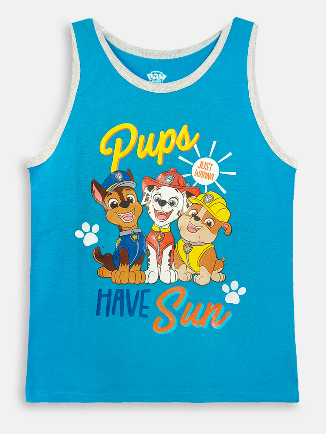 PAW PATROL Boys Sleeveless T Shirt