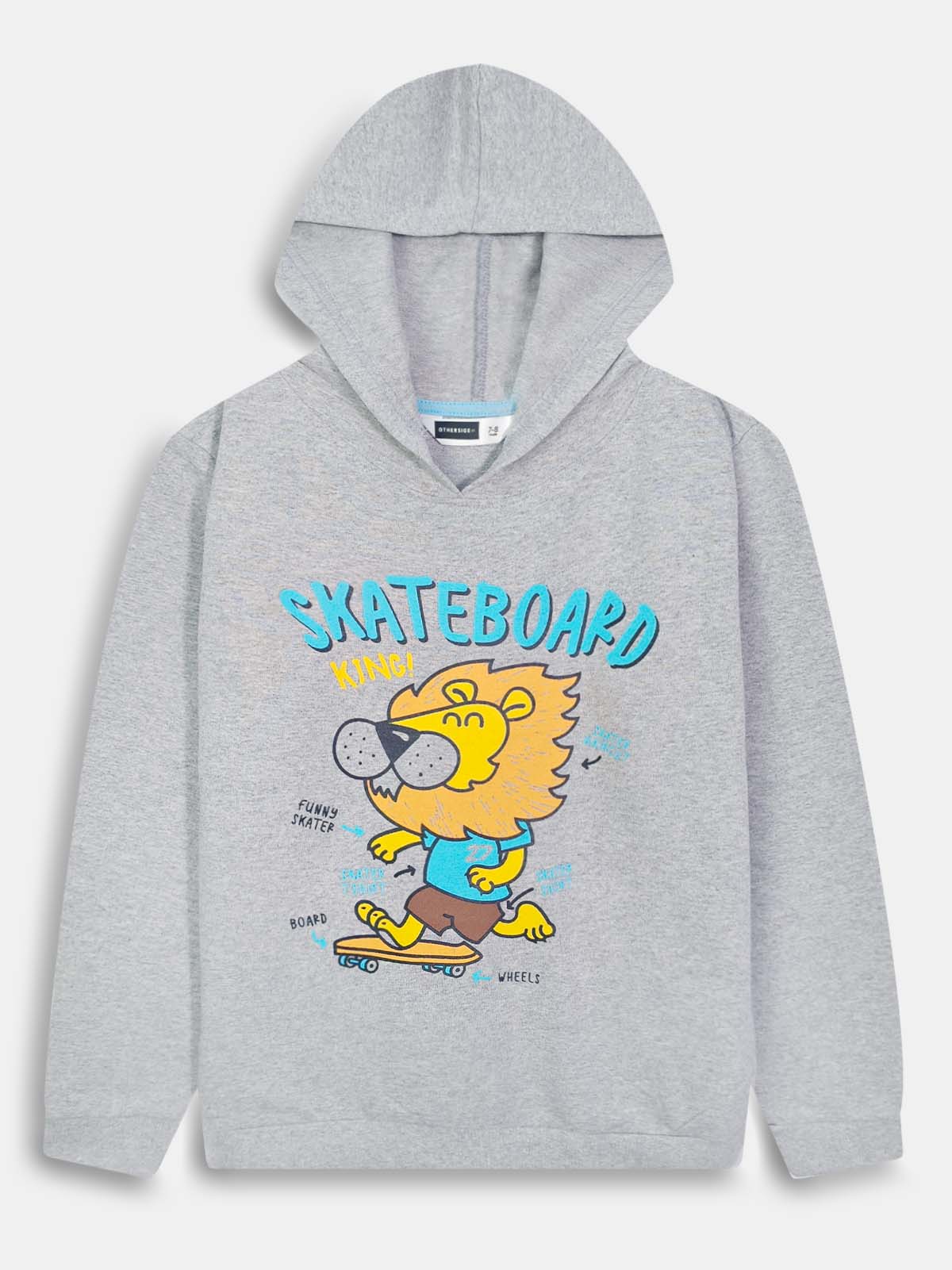 Boys Hooded Pullover Sweatshirt