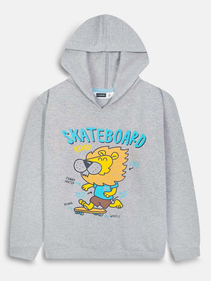 Boys Hooded Pullover Sweatshirt