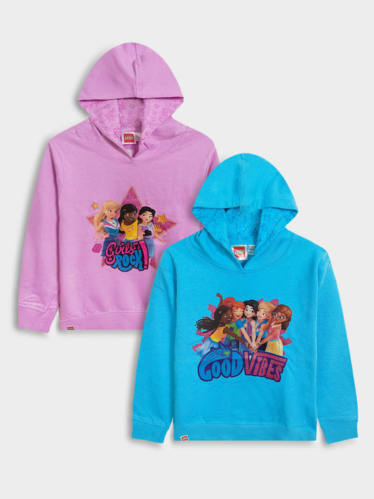 Girls Hooded Sweatshirt