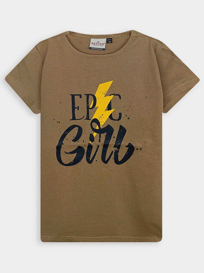 Girls Printed T Shirts