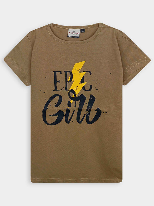 Girls Printed T Shirts
