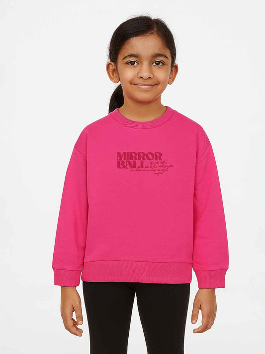 Girls Brushed Pullover Sweatshirt
