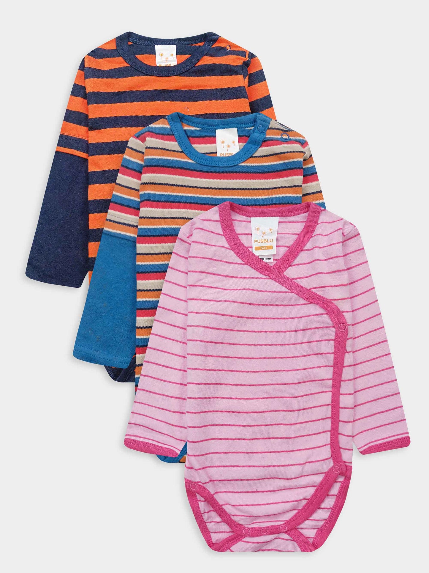 Baby 3 Pack L/S Bodysuits