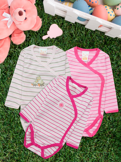 Baby 3 Pack L/S Bodysuits