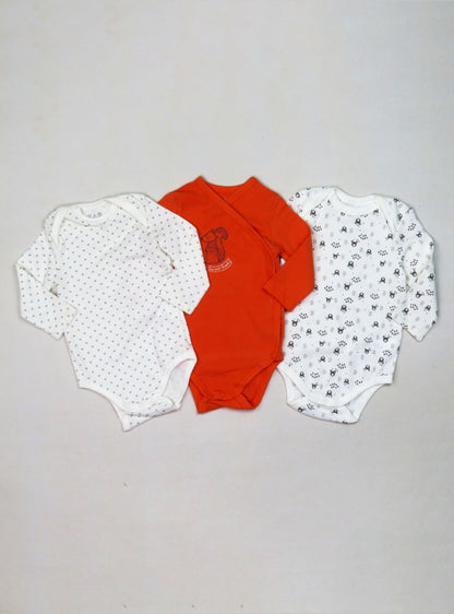 Baby 3 Pack L/S Bodysuits