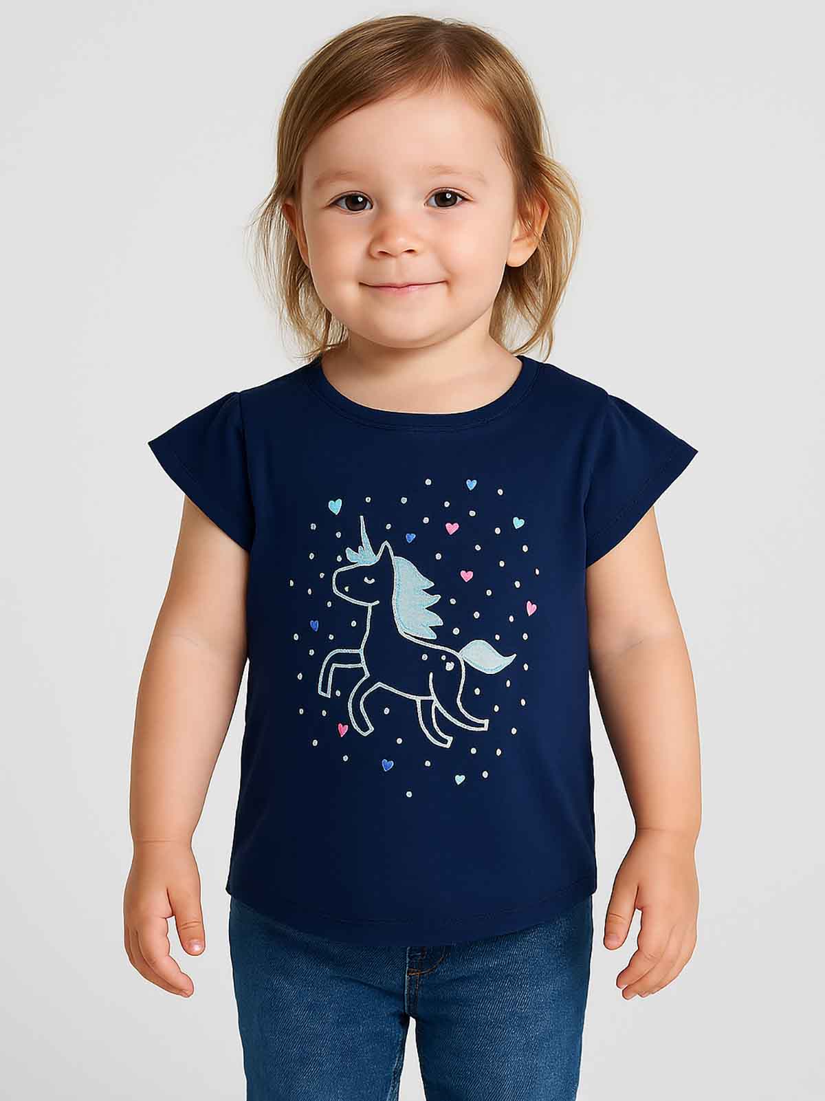 Baby Girls Printed T Shirt