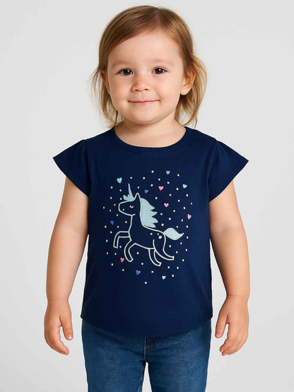 Baby Girls Printed T Shirt