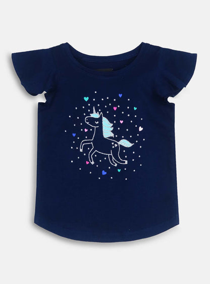 Baby Girls Printed T Shirt