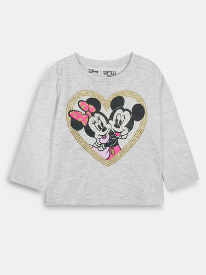 Girls Long Sleeve Printed T-Shirt