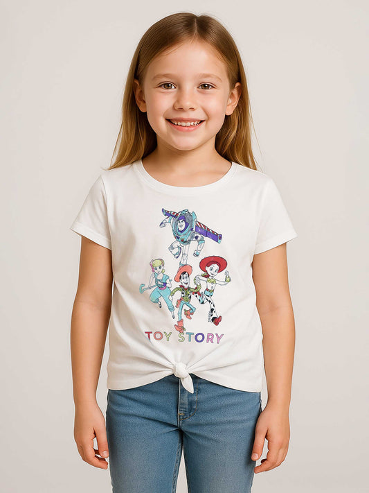 Girls Printed T Shirt