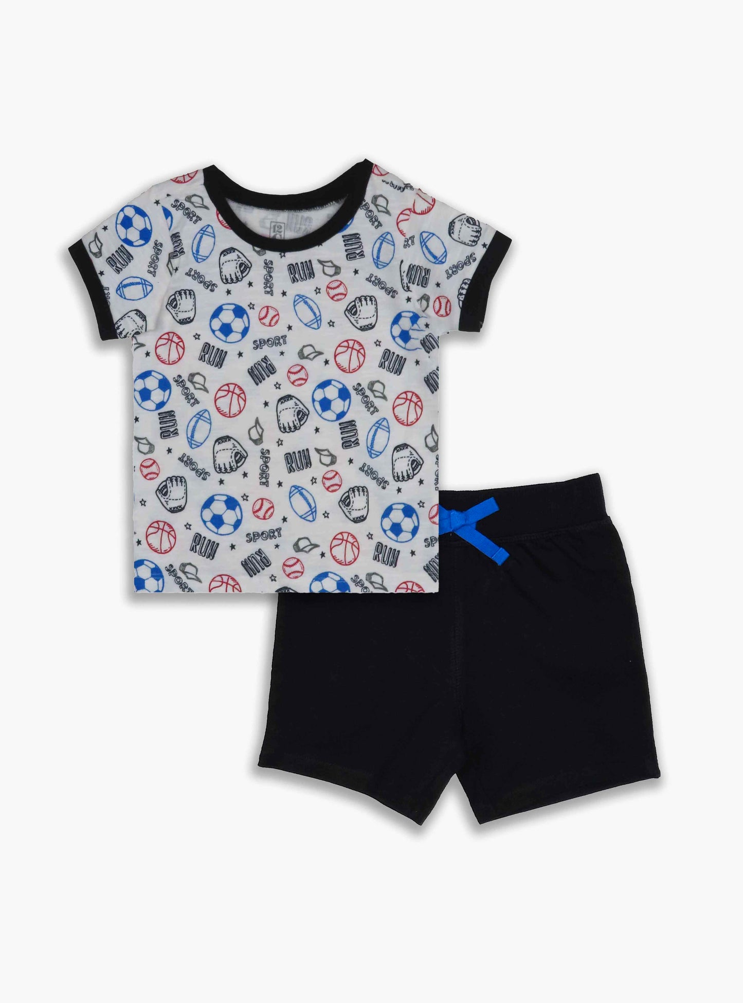 Boys 2 pcs Set (T Shirt + Shorts)