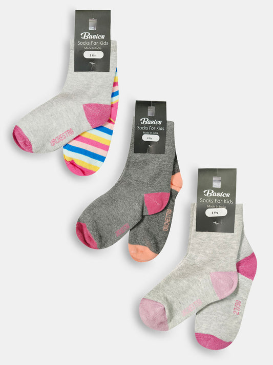 Girls Socks 2-pairs-pack