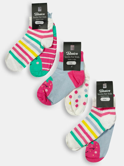 Girls Socks 2-pairs-pack