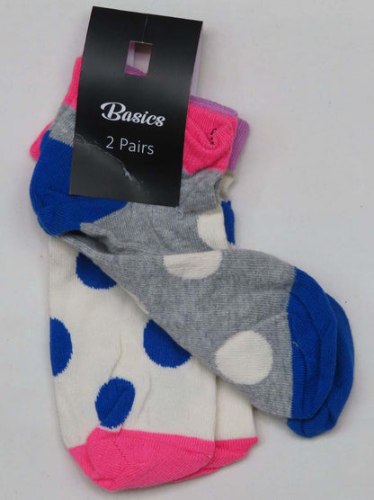 Girls Socks 2-pairs-pack