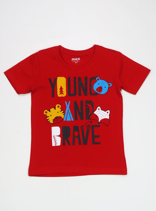 Boys Printed T Shirt