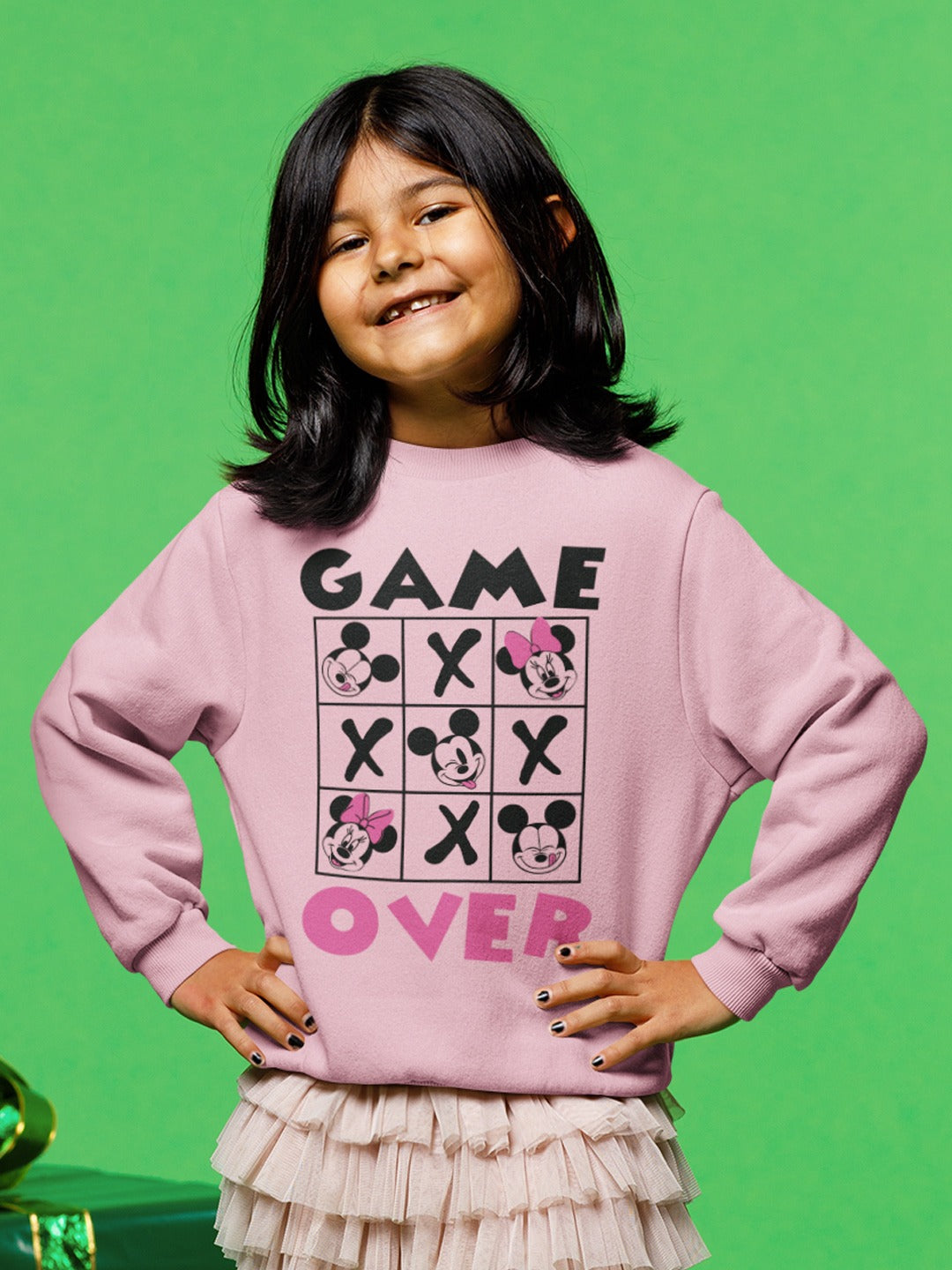 Girls Fleece Pullover Sweatshirt