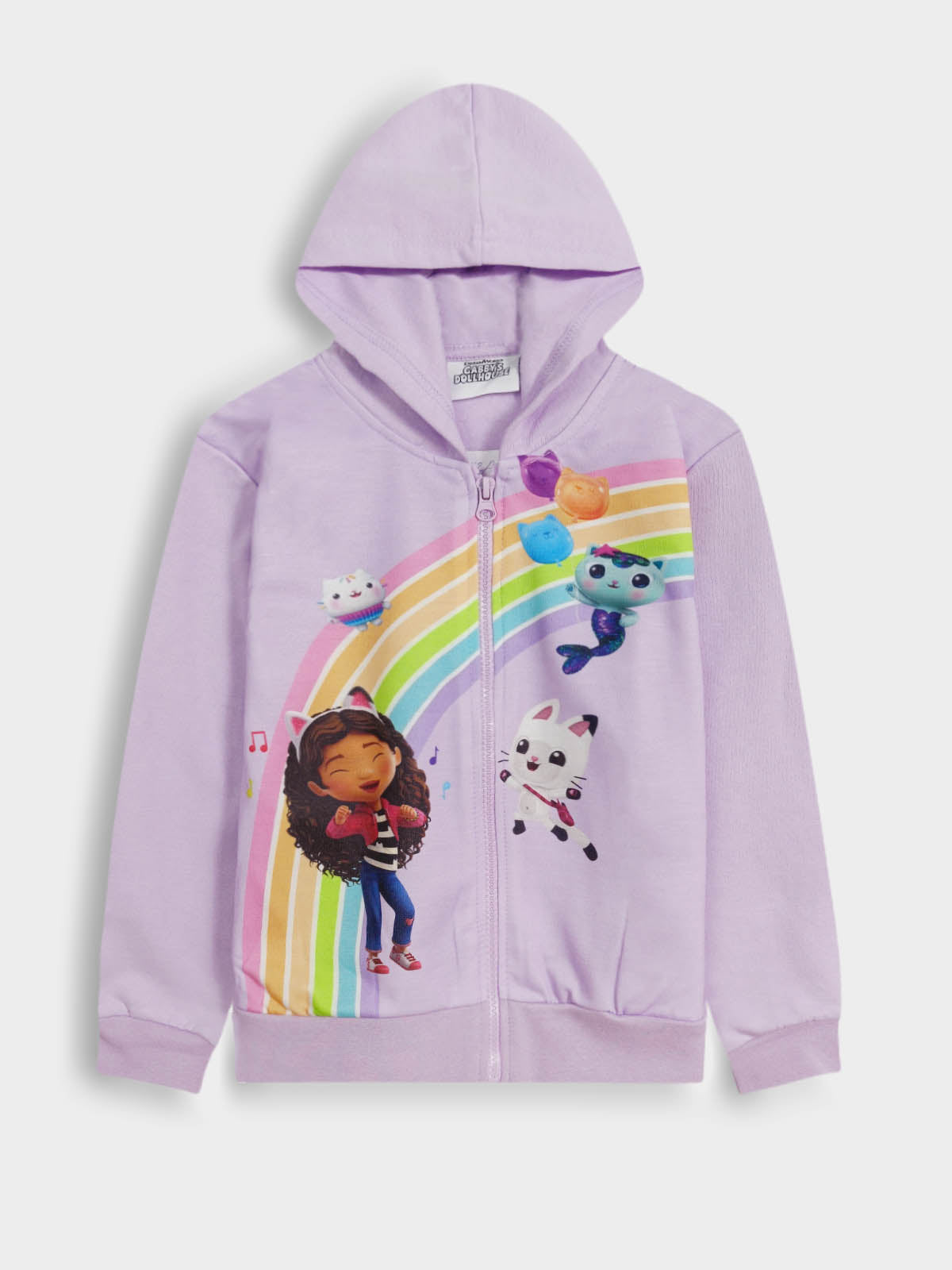 Girls Brushed Fleece Lilac Jogging Set