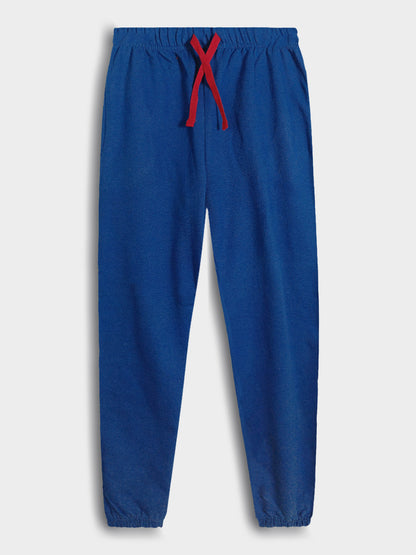 Boys Brushed Fleece Blue Jogging Set