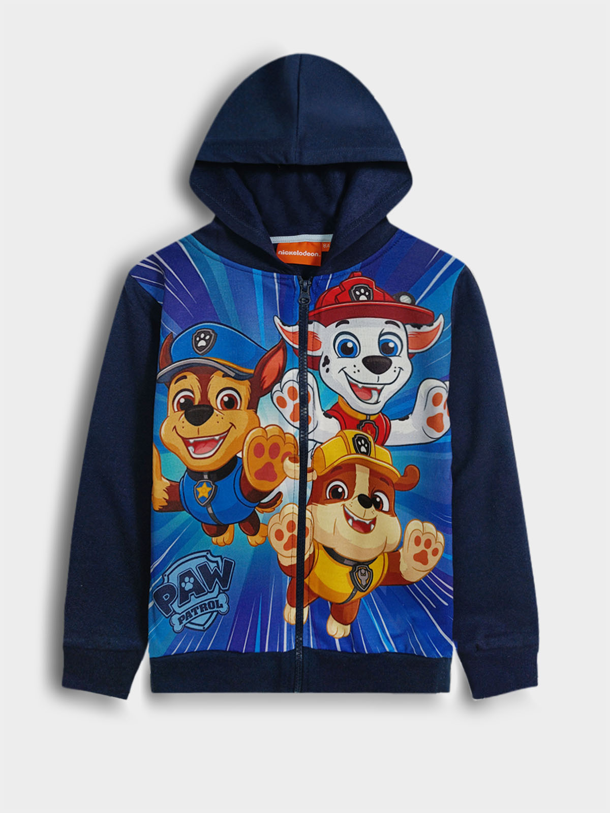 Boys Brushed Fleece Navy Jogging Set